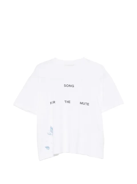 Song For The Mute playera con logo estampado
