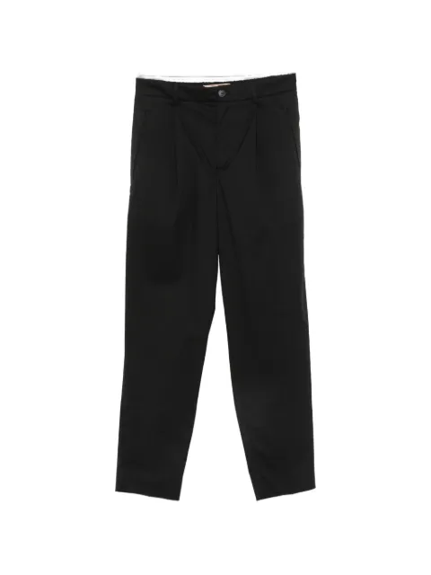 BONHEUR pleated elasticated-waist trousers