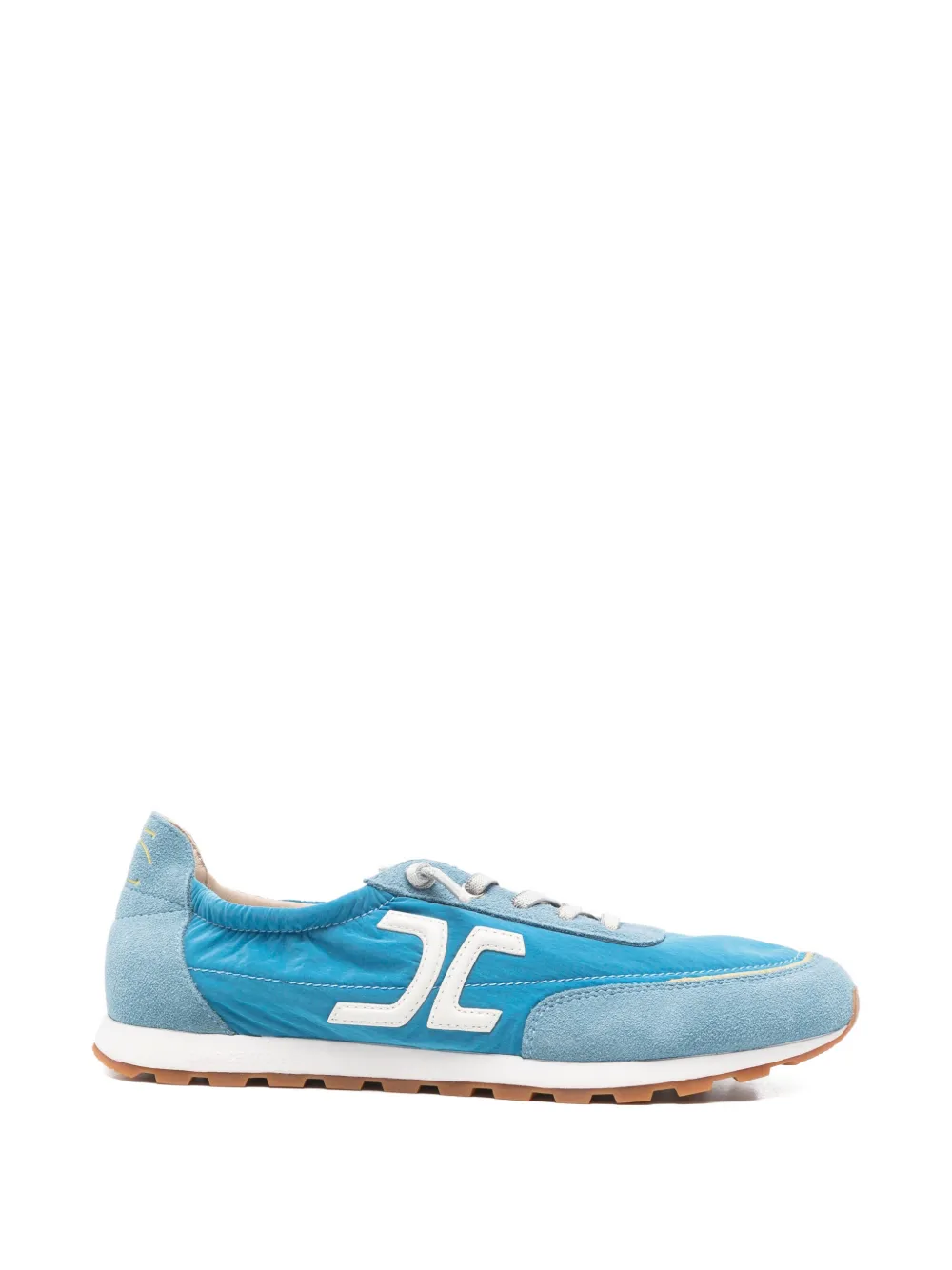 Candice Cooper logo-patch panelled sneakers Blauw