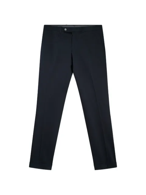 Barba Milano pressed-crease turned-up trousers