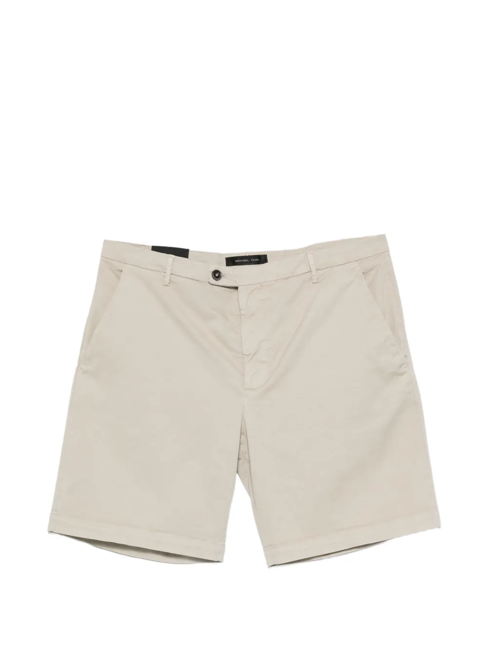 michael coal button-fastening shorts - Nude