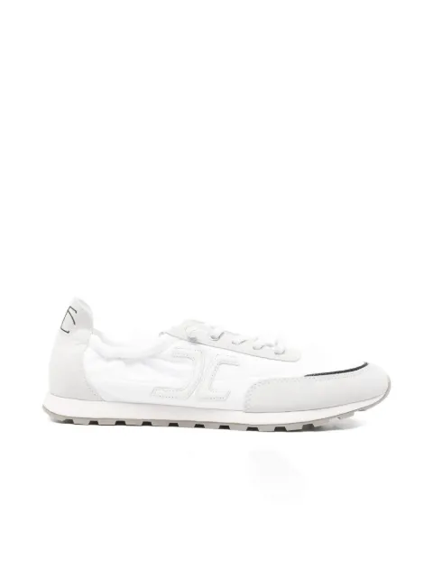 Candice Cooper panelled logo-patch sneakers