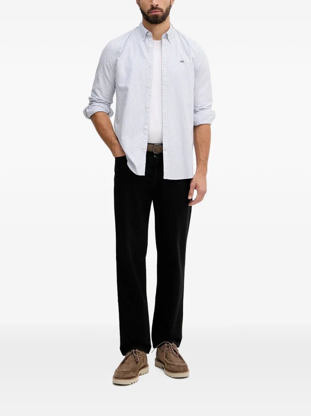 Lindbergh Button-down overhemd Wit