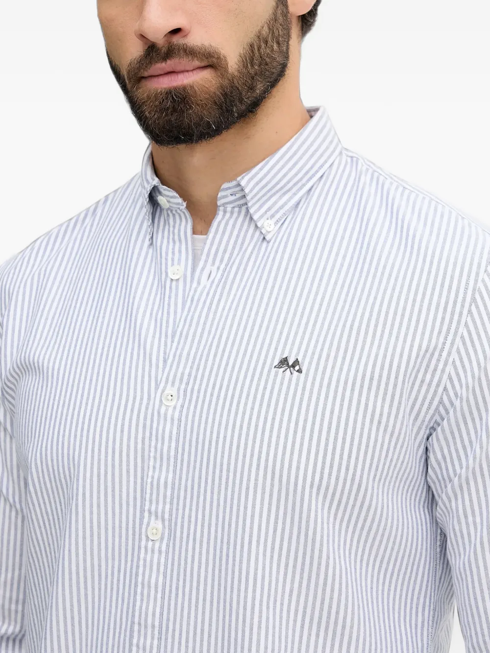 Lindbergh Button-down overhemd Wit