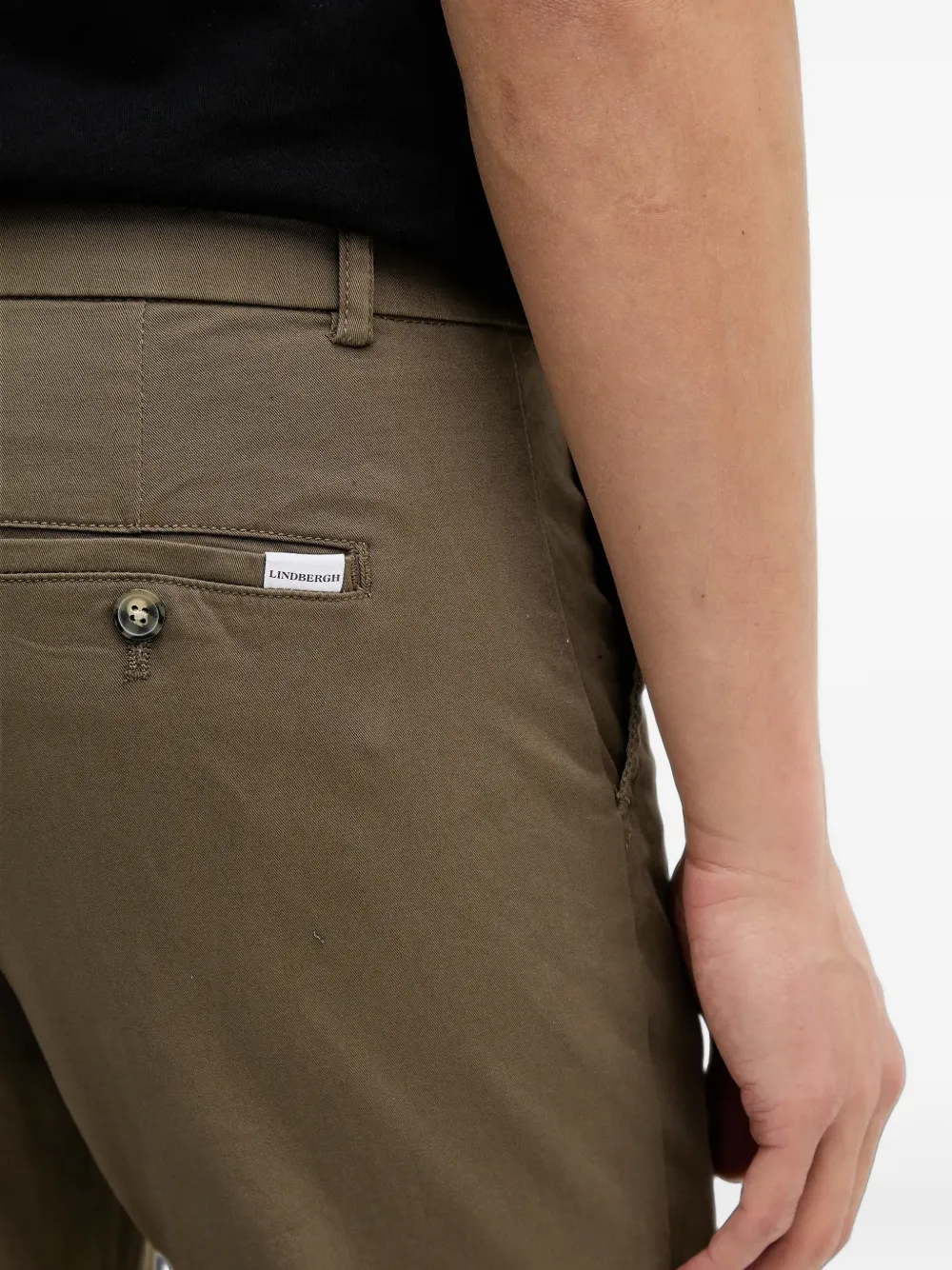 Lindbergh Button-up chino Bruin