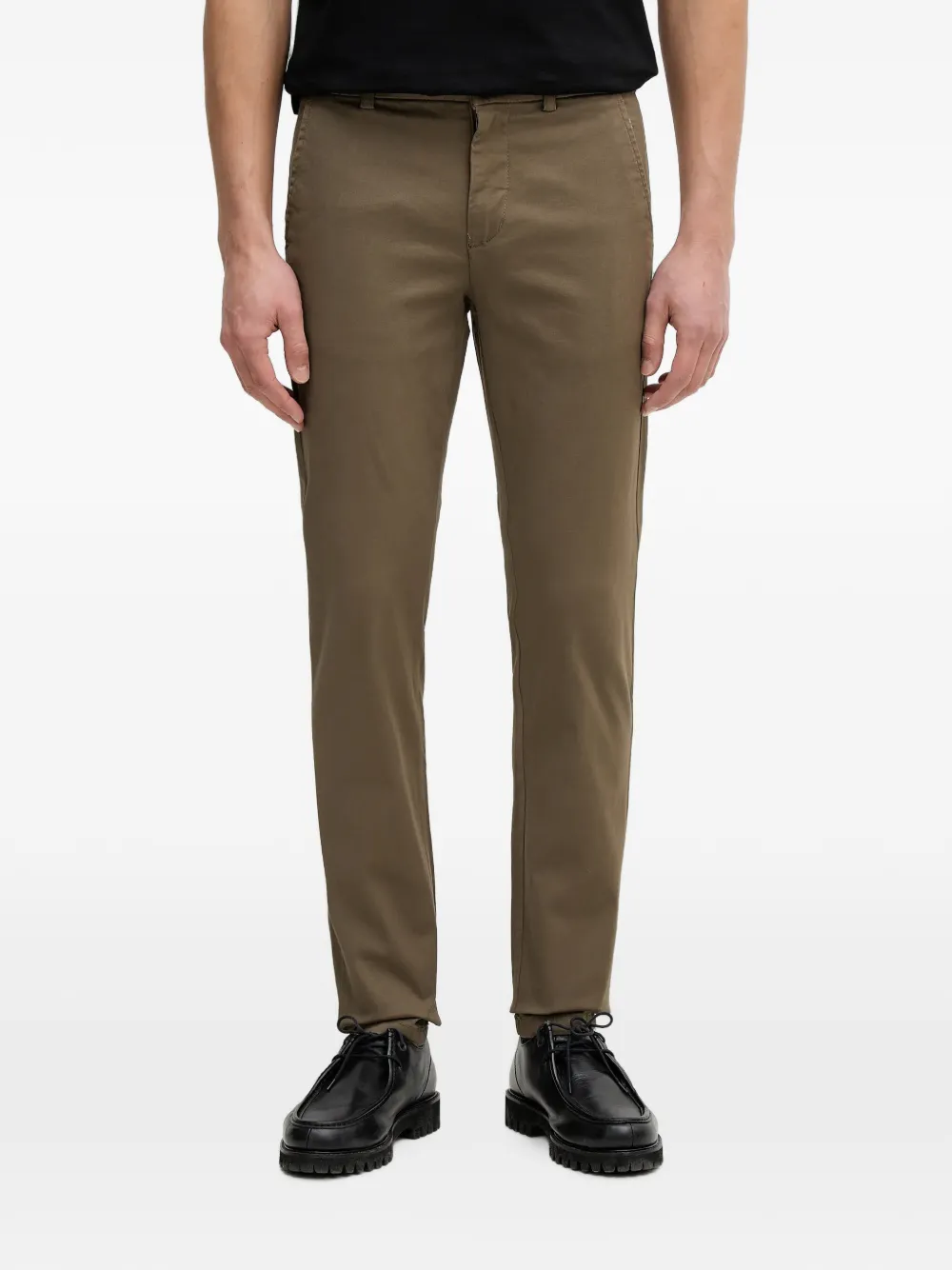 Lindbergh button-up chino trousers