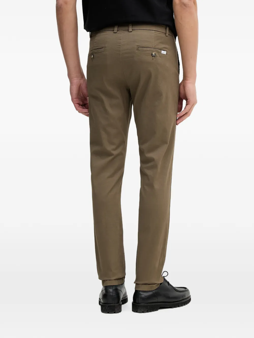Lindbergh Button-up chino Bruin