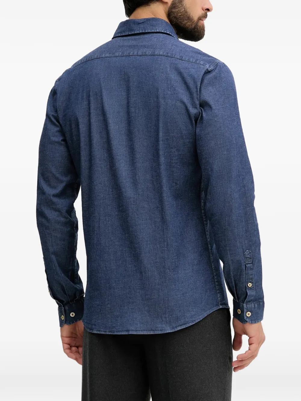 Lindbergh Overhemd met lange mouwen Blauw
