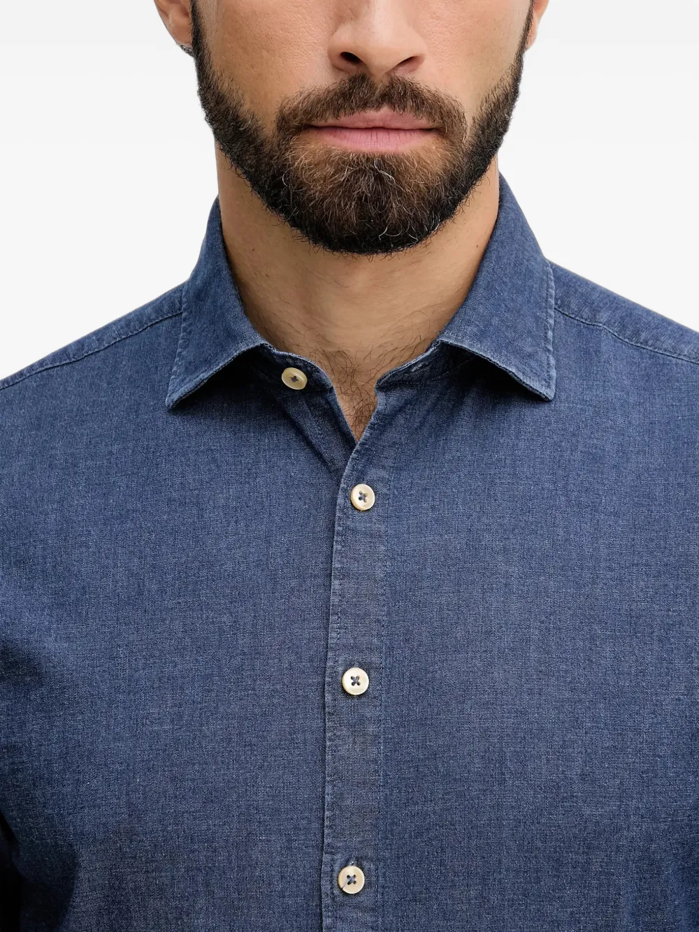 Lindbergh Overhemd met lange mouwen Blauw
