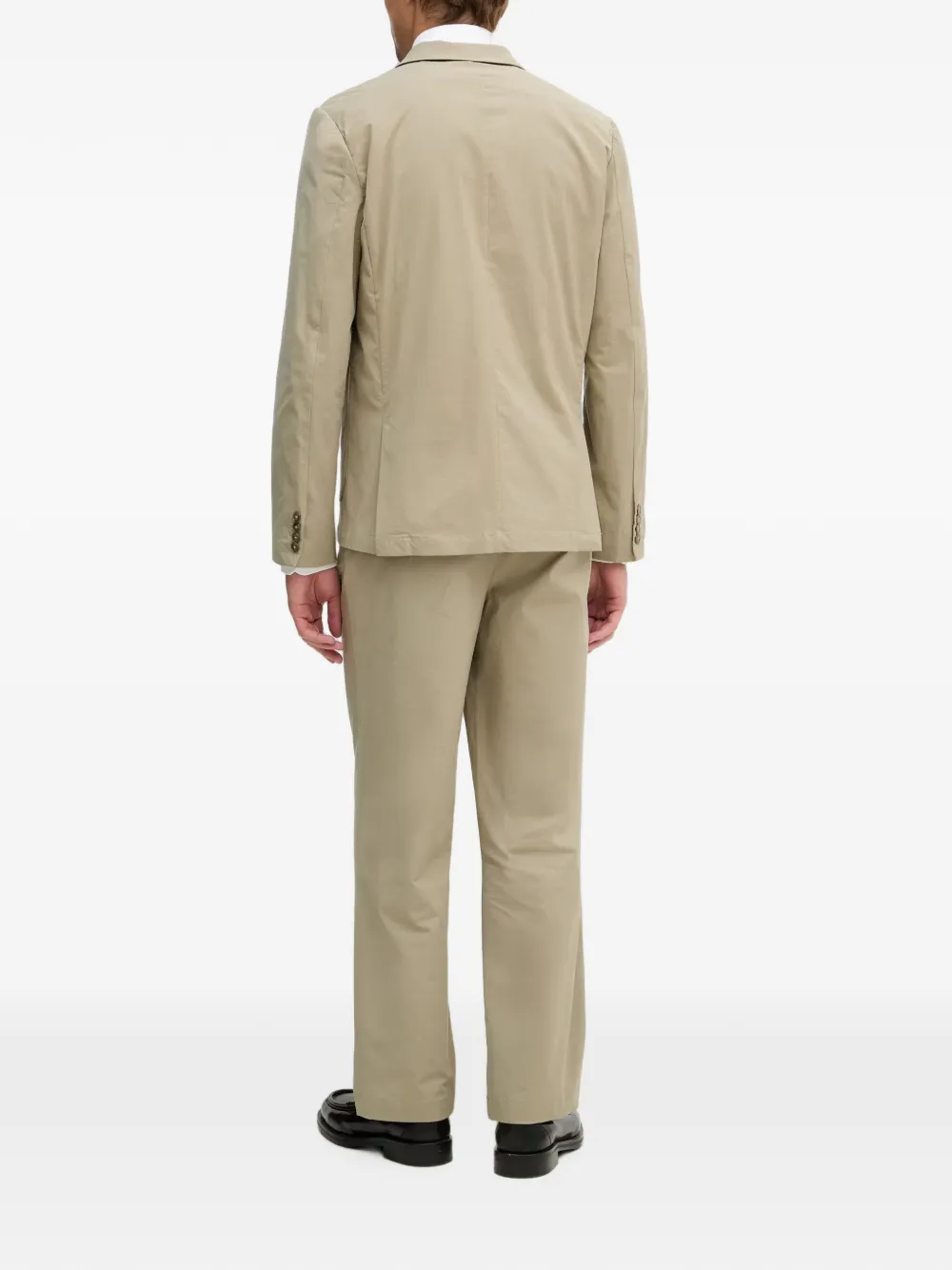 Lindbergh Pak met enkele rij knopen Beige