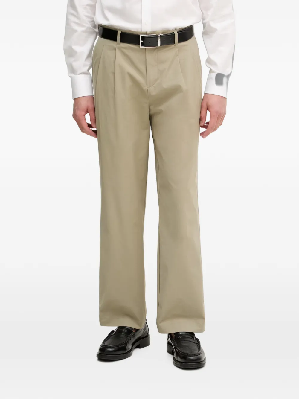Lindbergh Pak met enkele rij knopen Beige