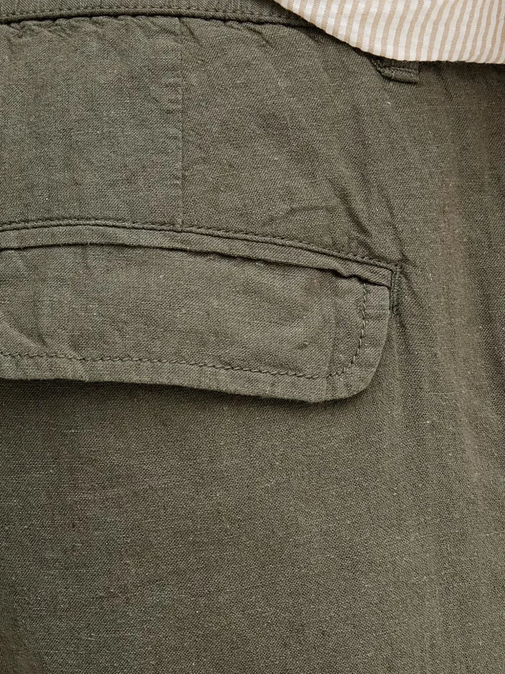 Lindbergh Shorts met trekkoordtaille Groen