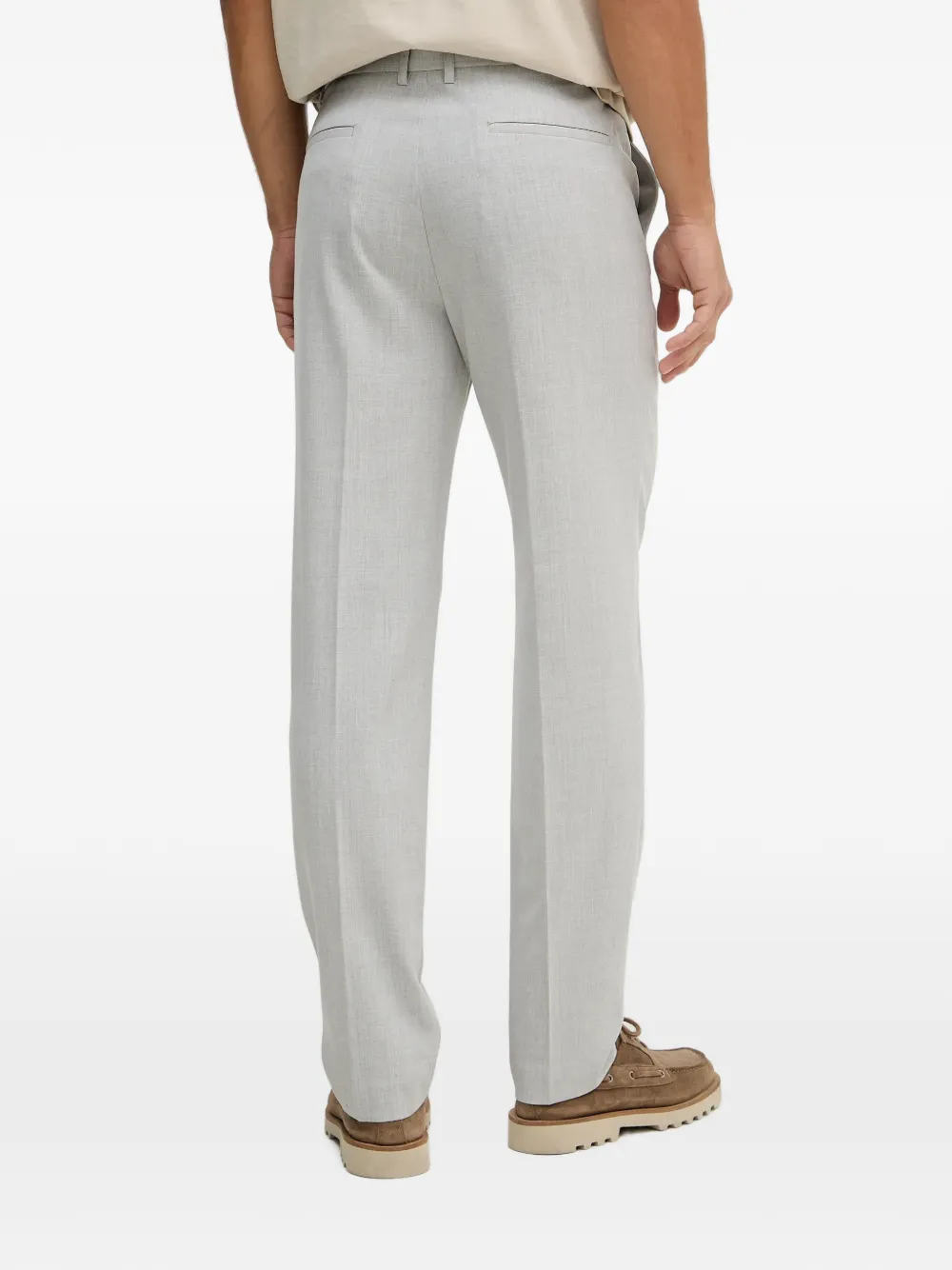 Lindbergh Geplooide pantalon Grijs