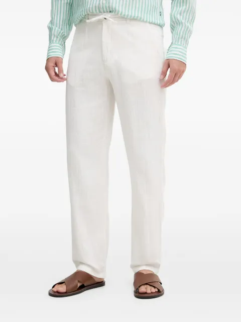 Lindbergh drawstring straight-leg trousers