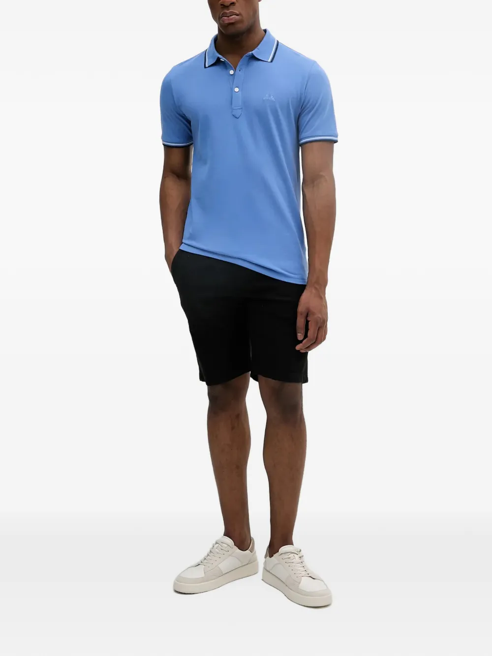 Lindbergh Shorts met trekkoordtaille Zwart