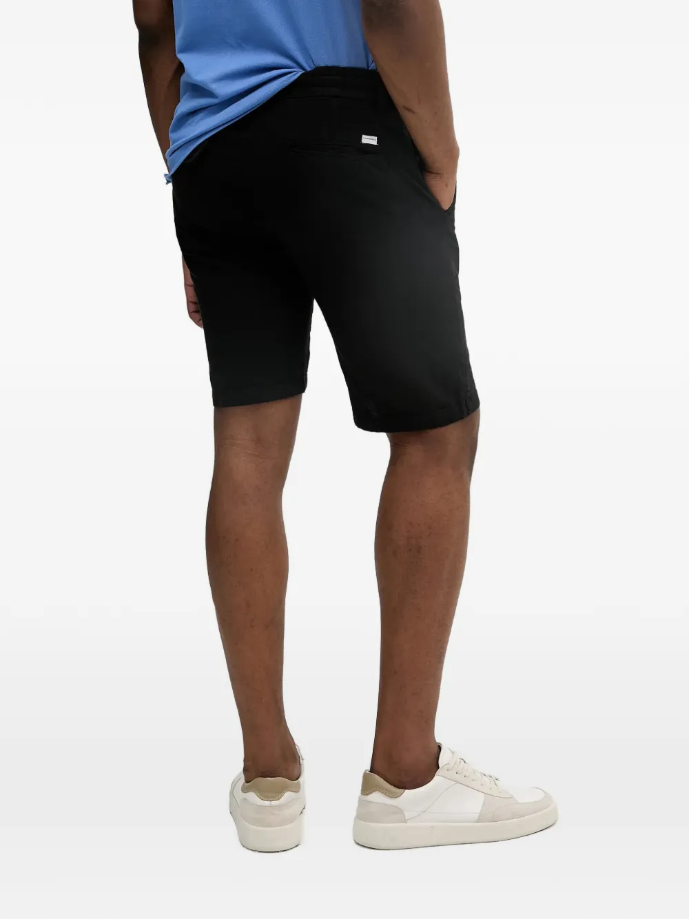 Lindbergh Shorts met trekkoordtaille Zwart