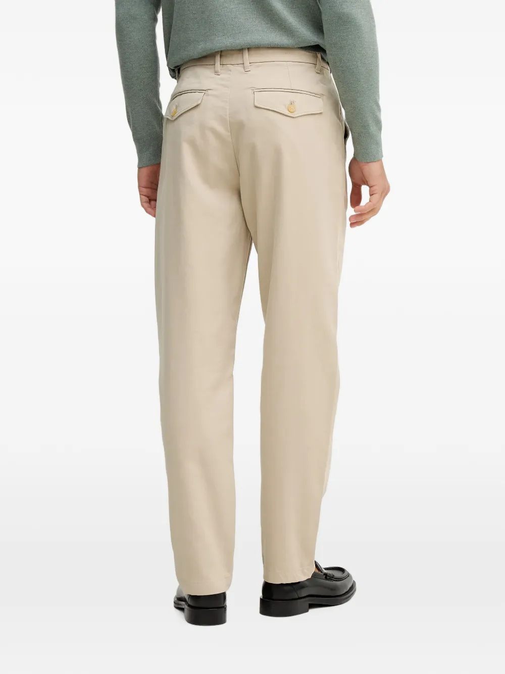 Lindbergh button-fastening trousers Beige