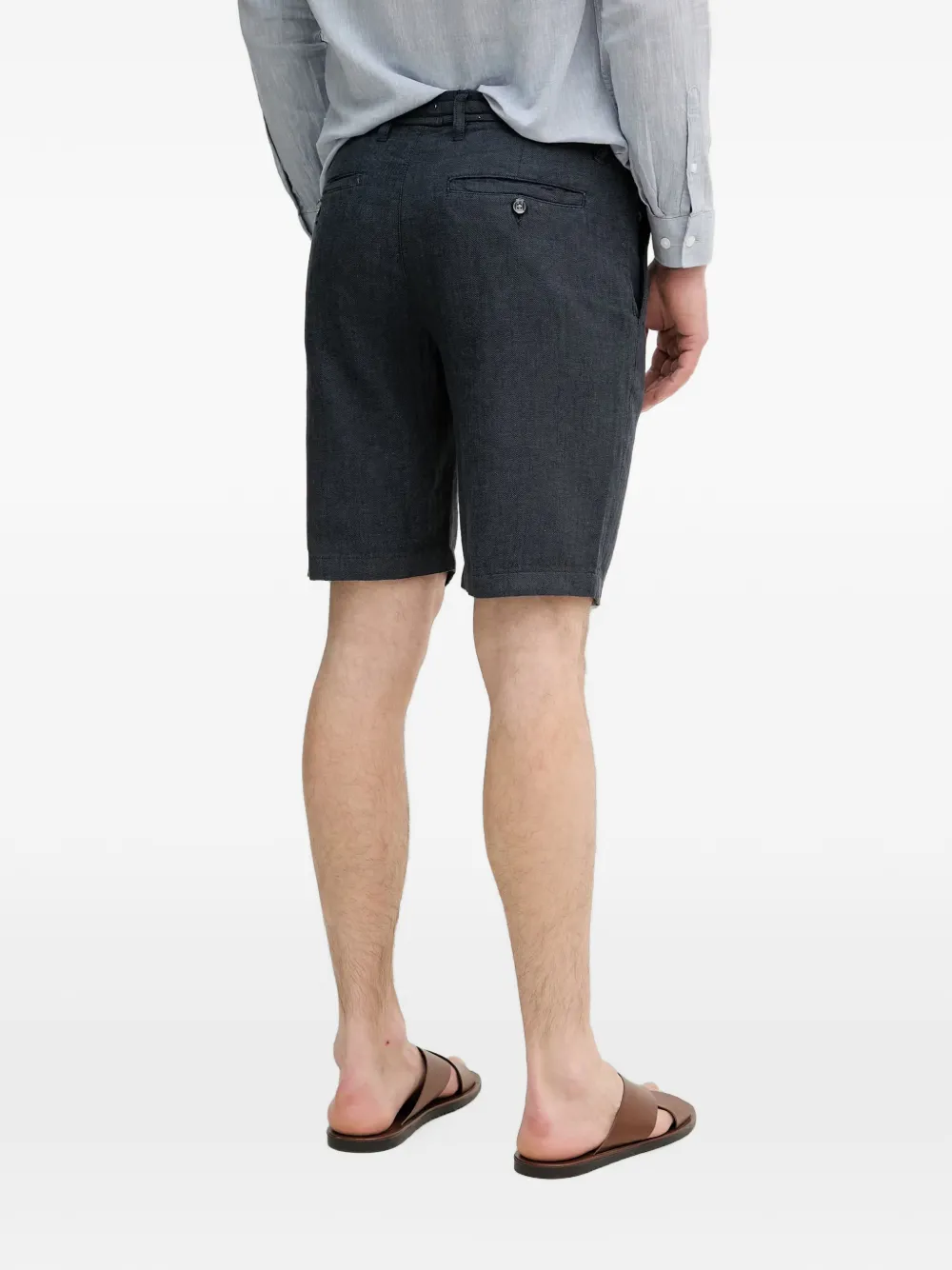 Lindbergh Shorts met trekkoord Blauw