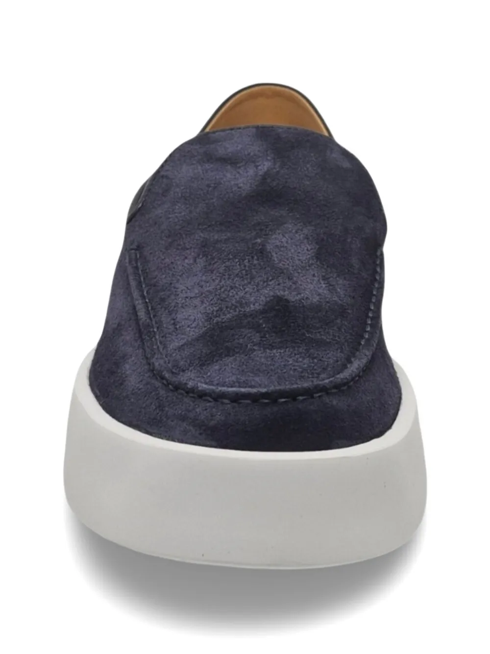 Barrett suede leather loafers Blauw