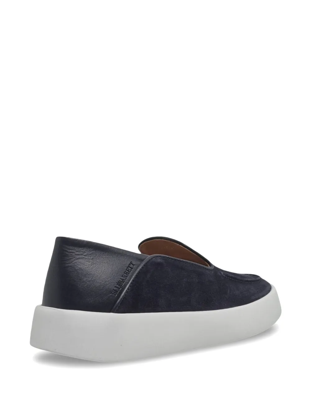 Barrett suede leather loafers Blauw