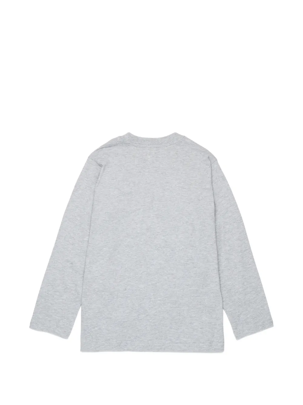 Diesel Kids logo-print long-sleeve T-shirt Grijs