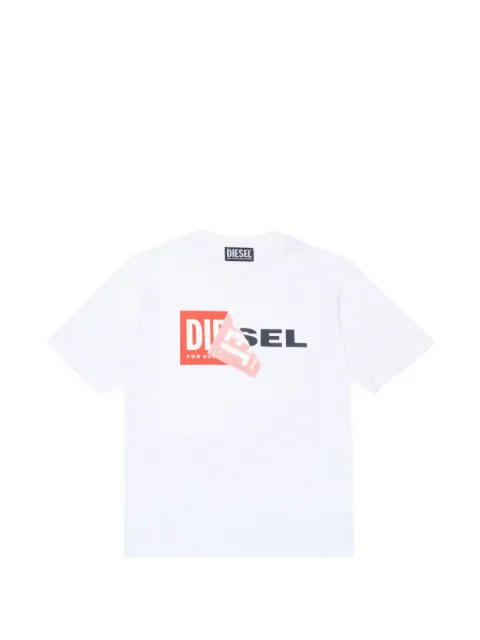 Diesel Kids T-Shirt mit Logo-Print