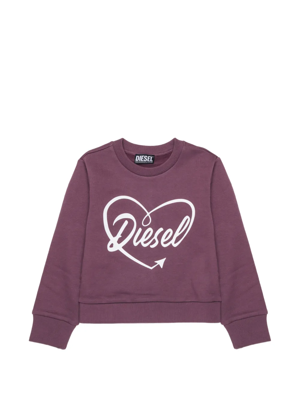 Diesel Kids Maglione con stampa - Viola