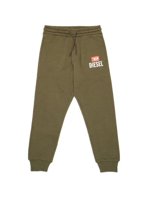 Diesel Kids logo-print drawstring track pants