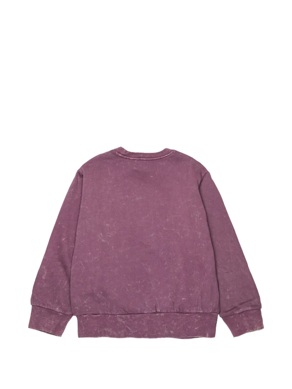 Diesel Kids Sweater met logoprint Paars