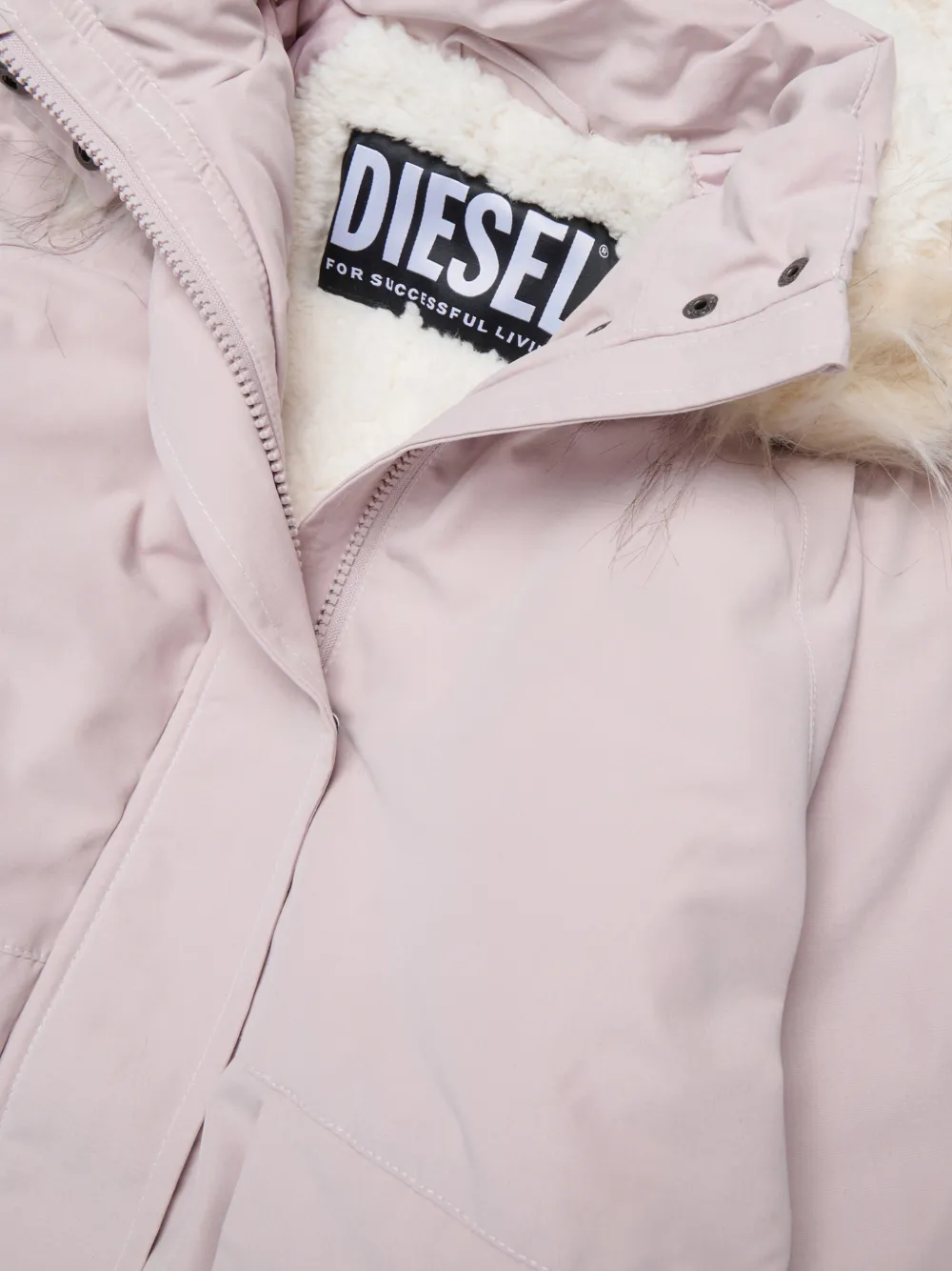 Diesel Kids Jack met capuchon Roze