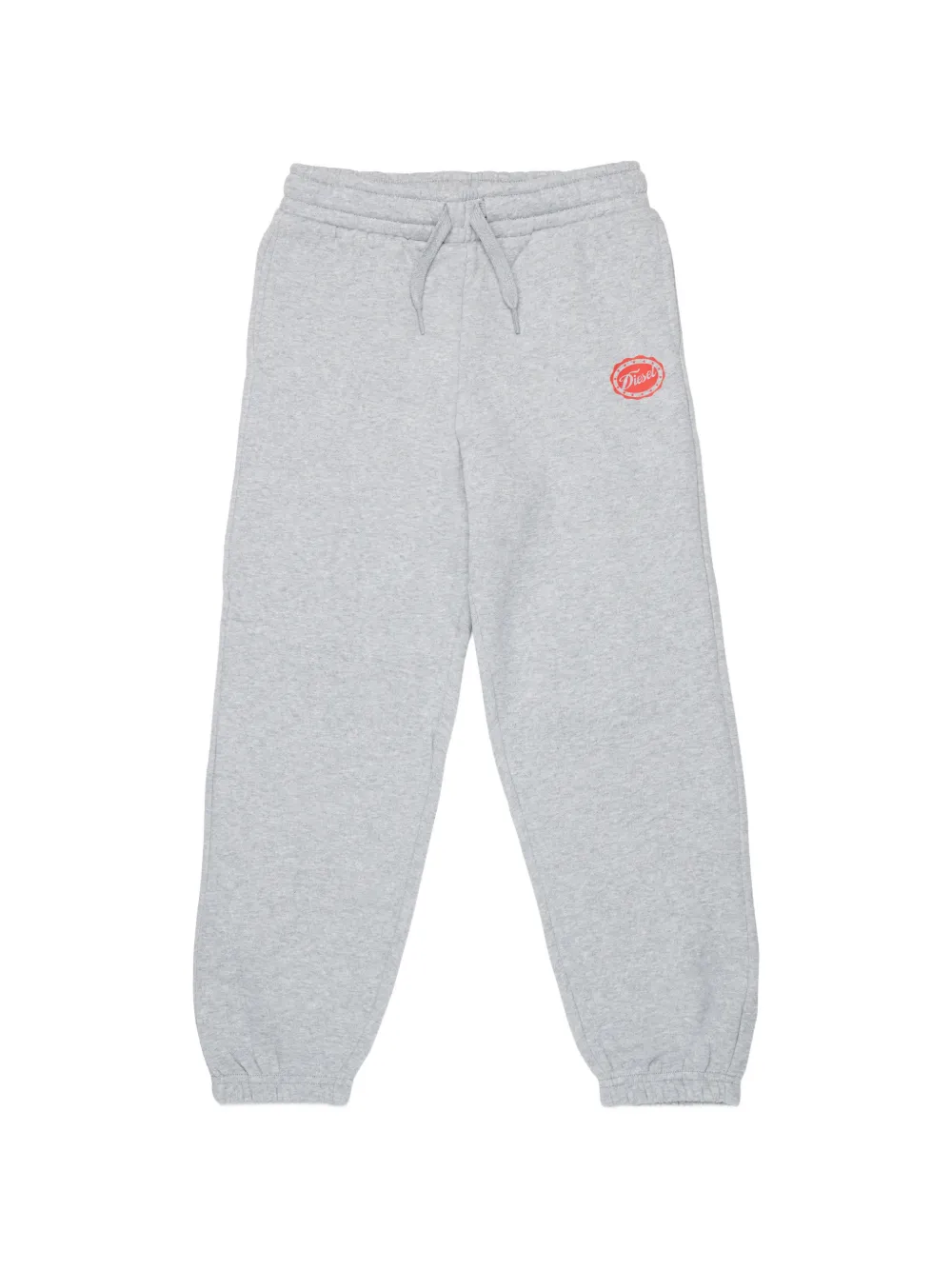 Diesel Kids Pantaloni sportivi con applicazione - Grigio
