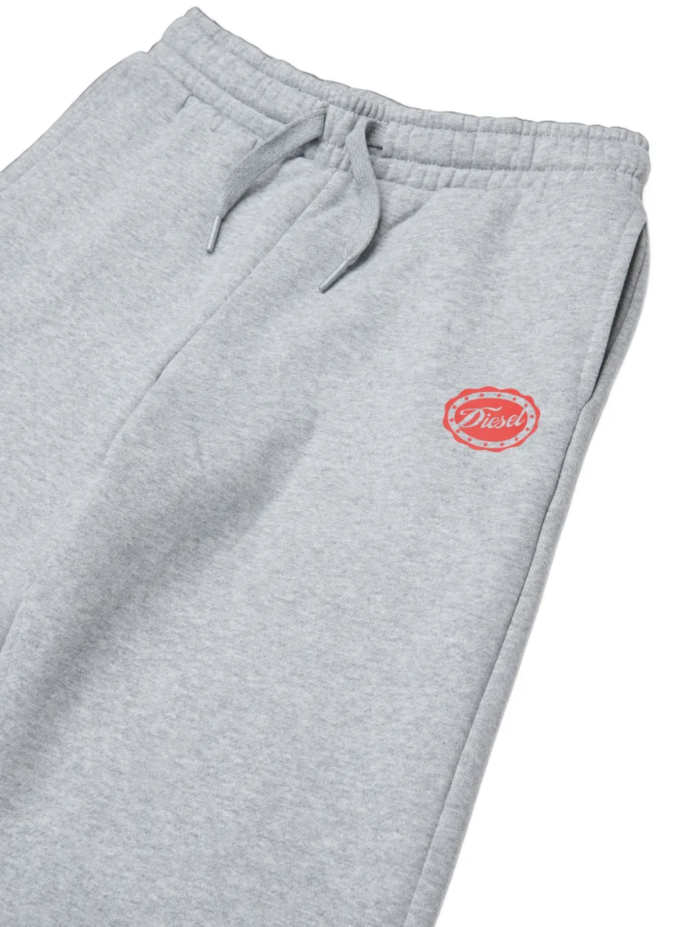 Diesel Kids Trainingsbroek met logopatch Grijs