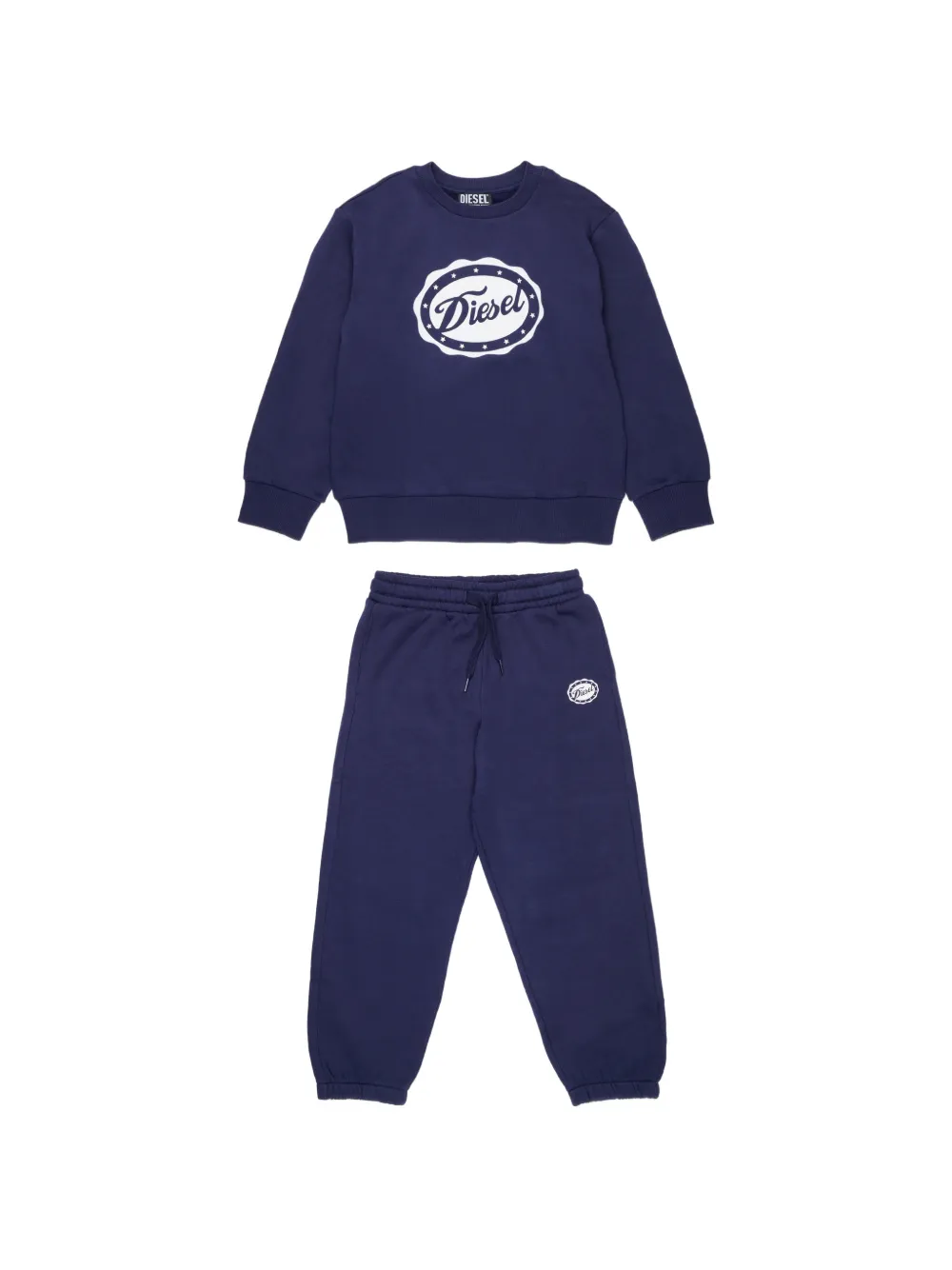 Diesel Kids Tuta sportiva con logo - Blu