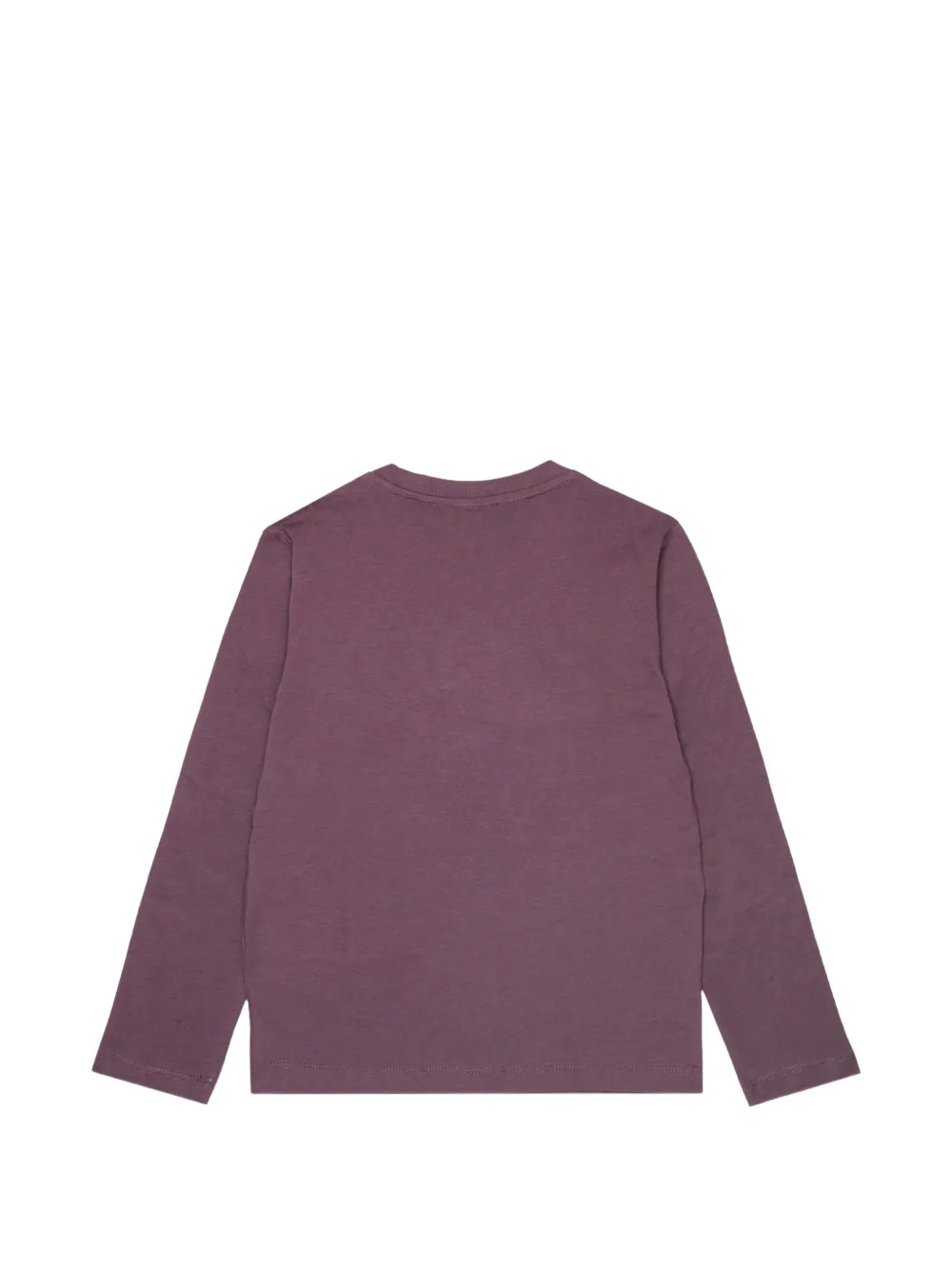 Diesel Kids T-shirt met logoprint Paars