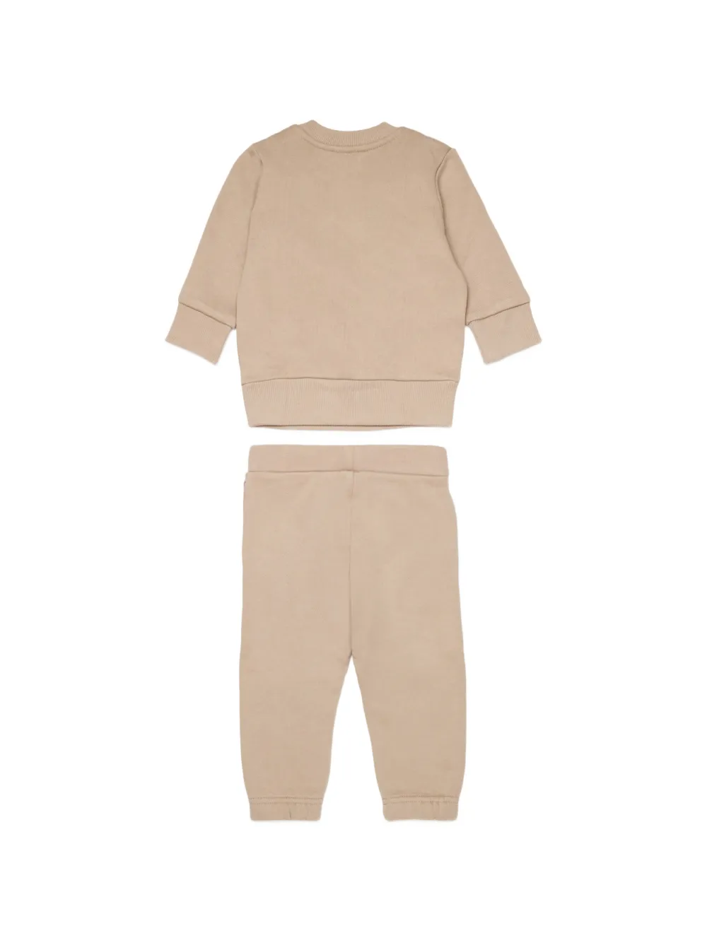 Diesel Kids Trainingspak met logoprint Beige