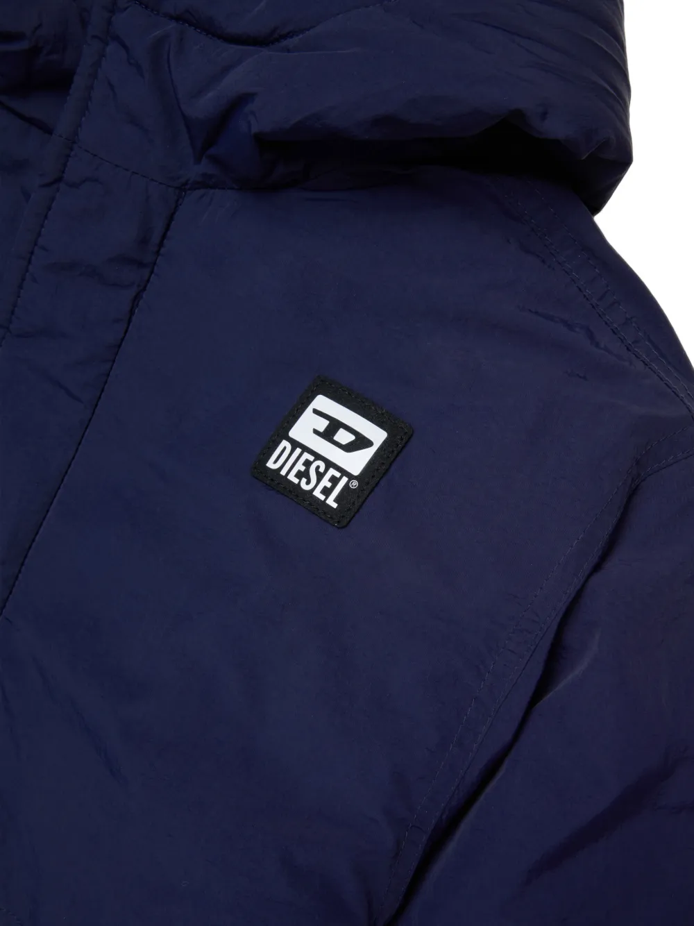 Diesel Kids Jack met logopatch Blauw