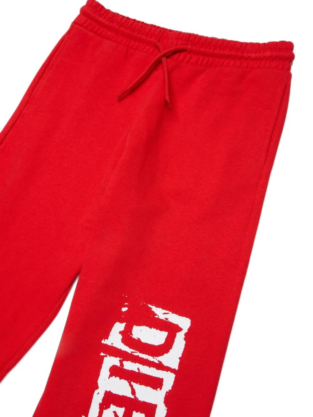 Diesel Kids Trainingsbroek met logoprint Rood