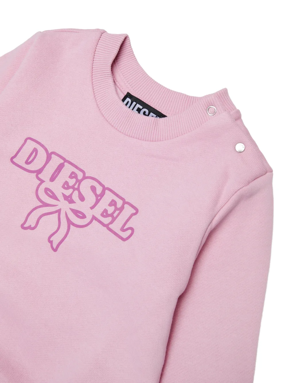 Diesel Kids logo-print tracksuit set Roze