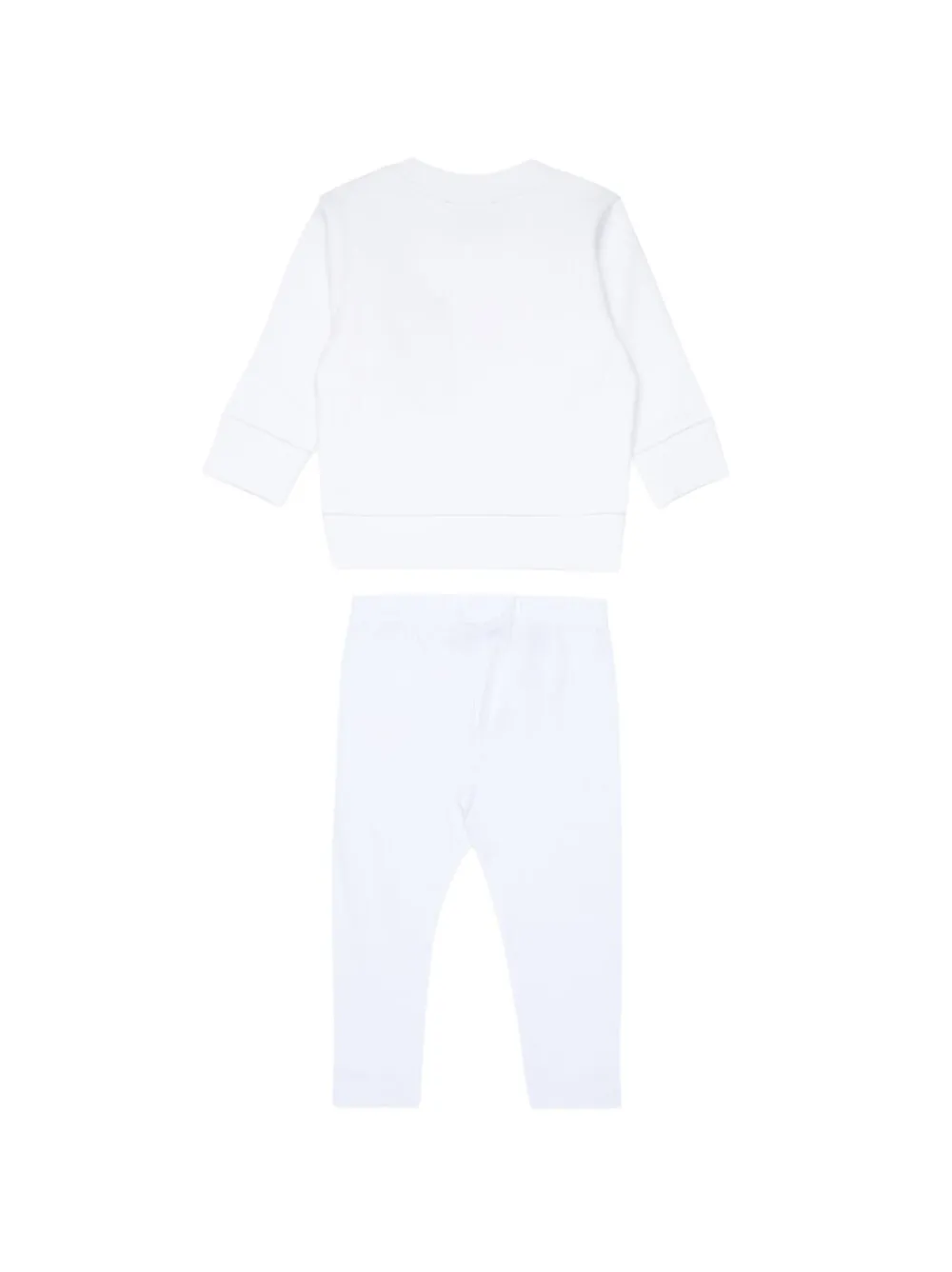 Diesel Kids logo-print cotton tracksuit Wit