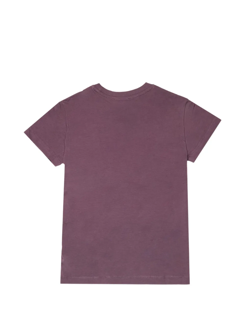 Diesel Kids Katoenen T-shirt met logoprint Paars