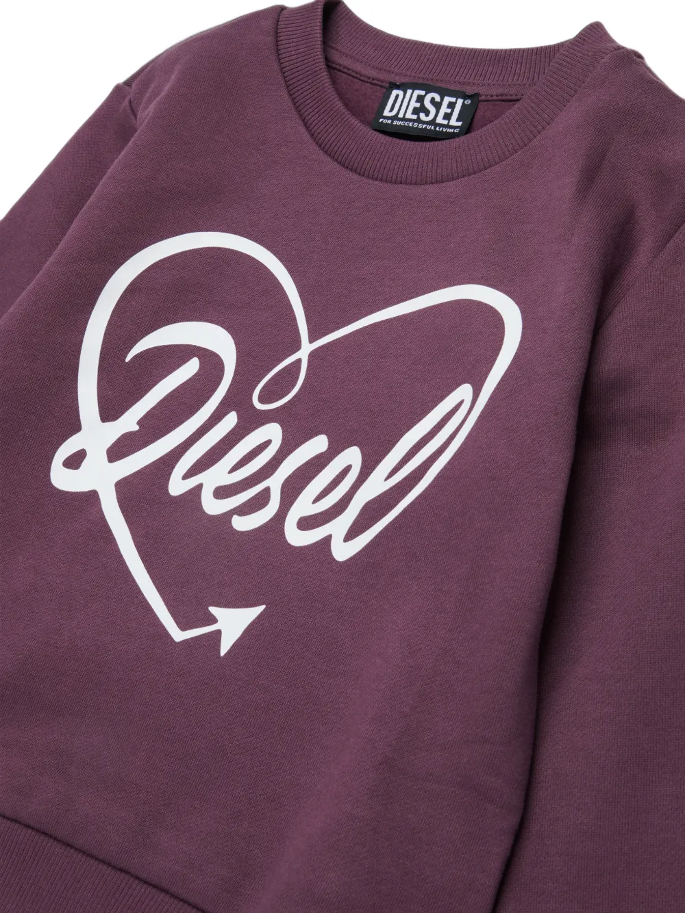 Diesel Kids Trainingspak met print Paars