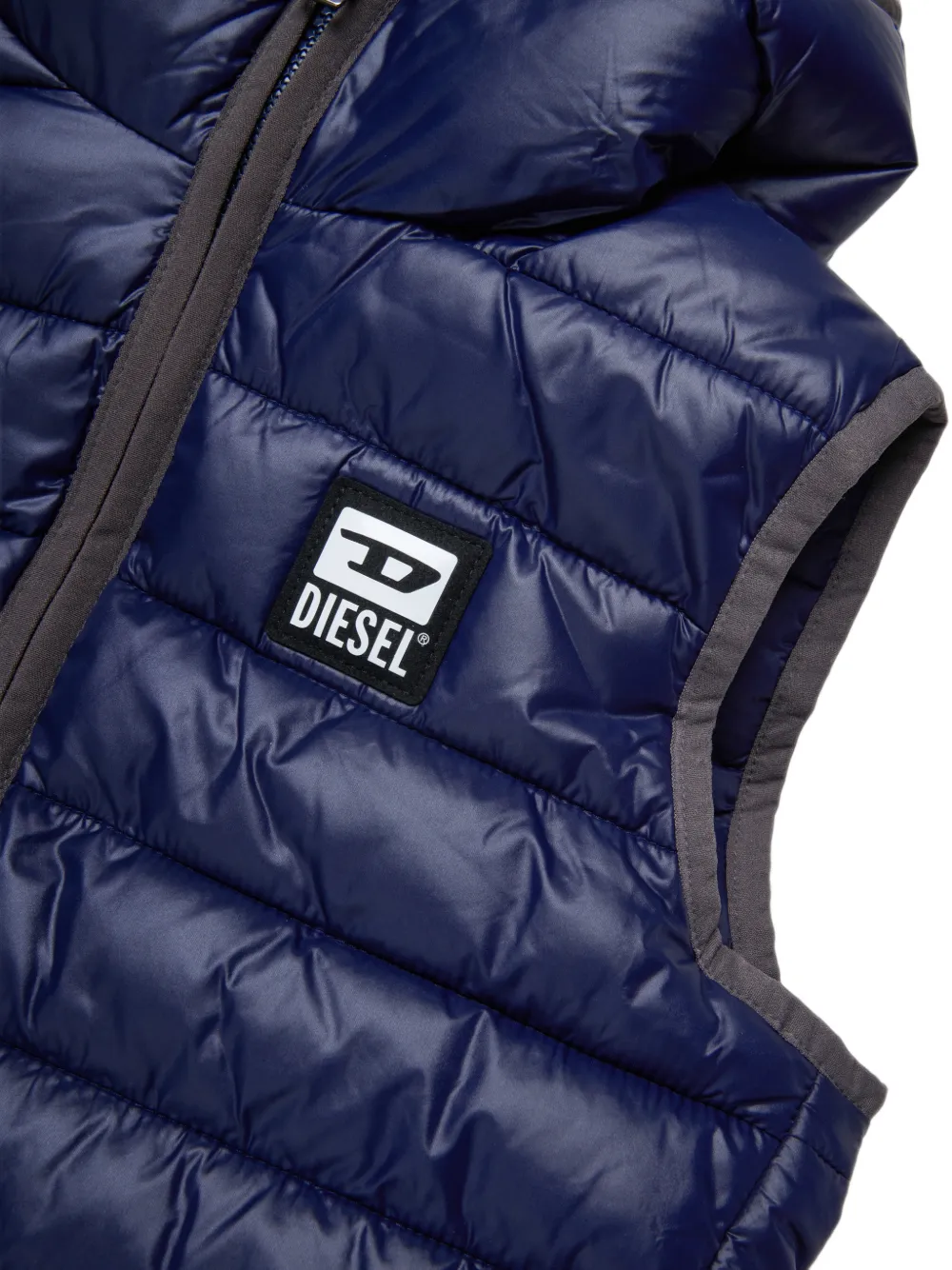 Diesel Kids Bodywarmer met capuchon Blauw