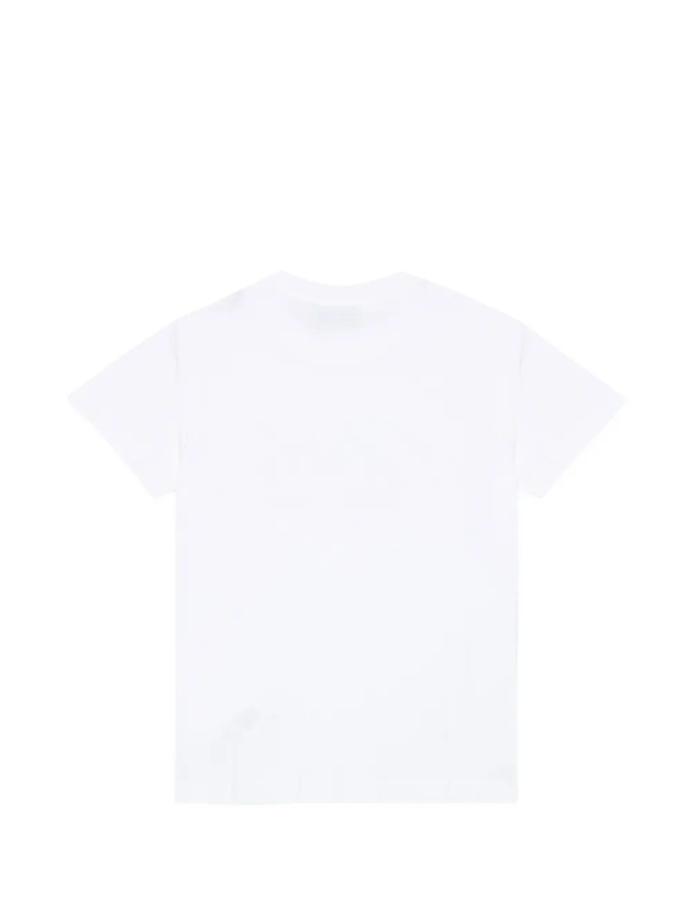 Diesel Kids Katoenen T-shirt met logoprint Wit