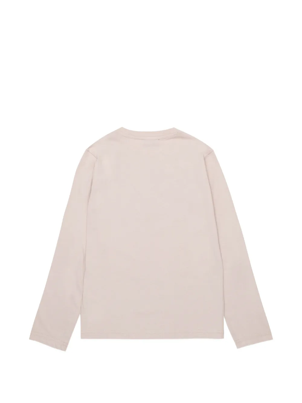 Diesel Kids T-shirt met logo Beige