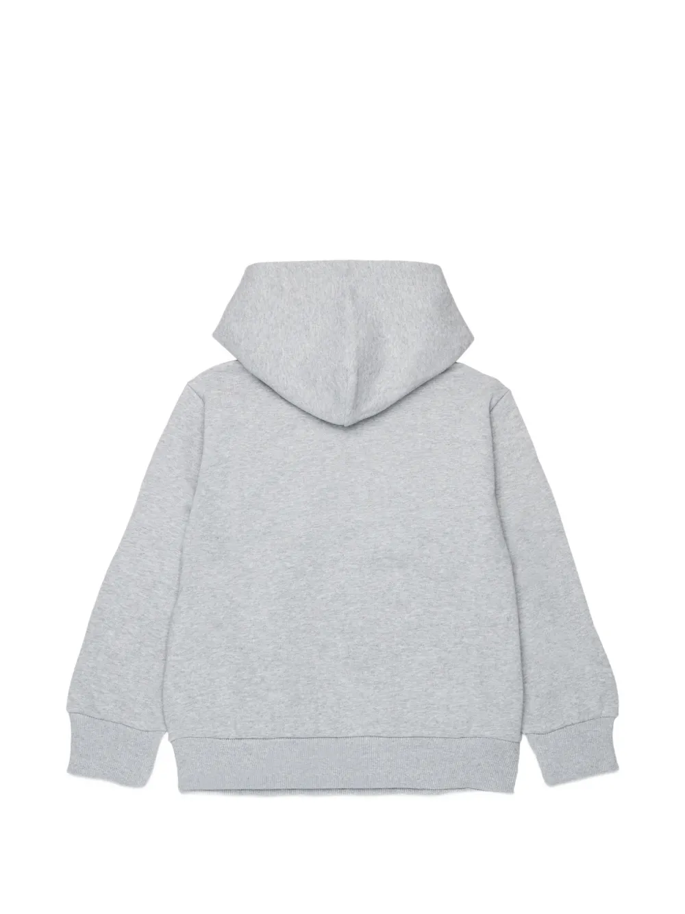 Diesel Kids Hoodie met logoprint Grijs