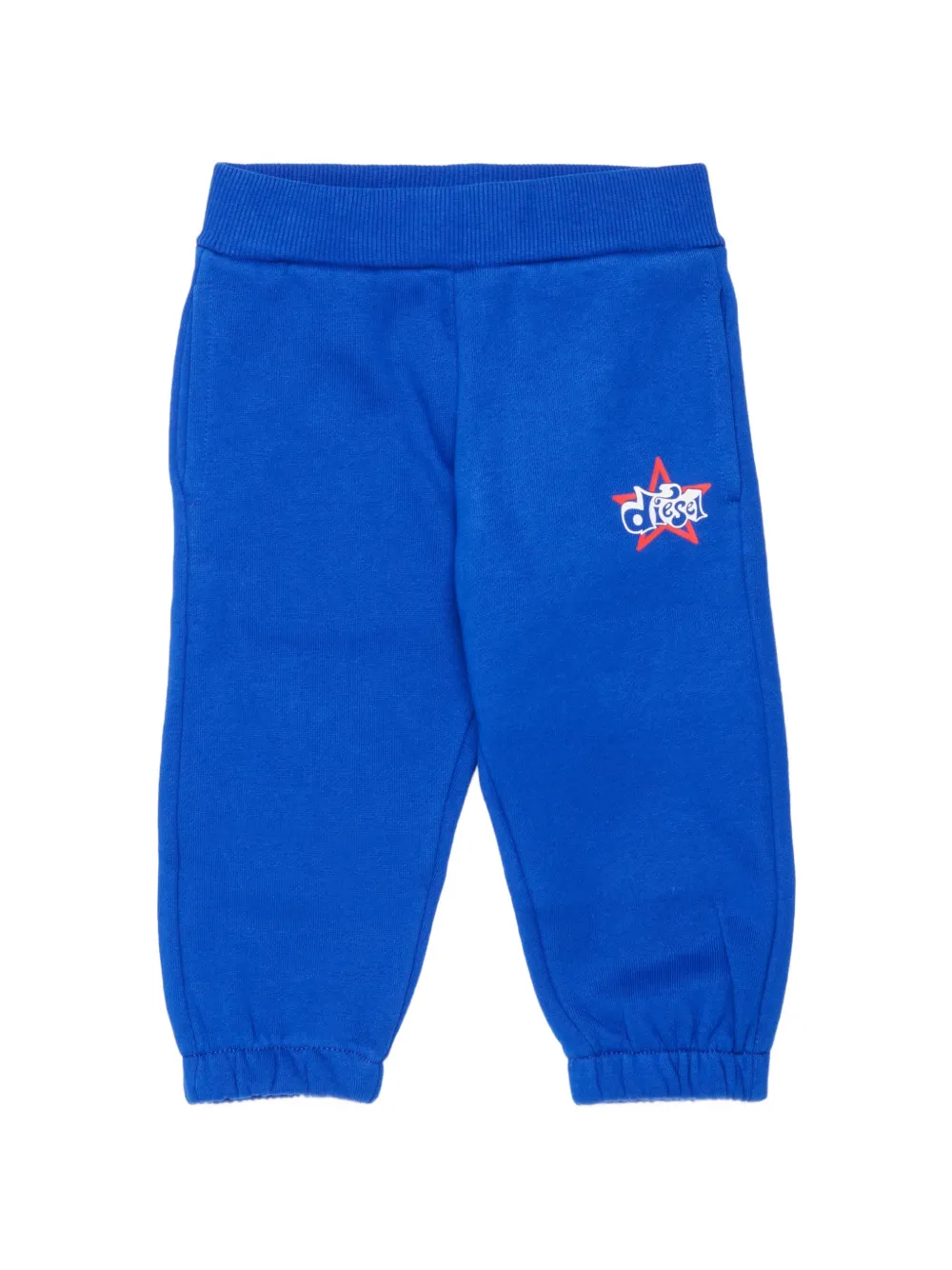 Diesel Kids Trainingsbroek met logoprint Blauw