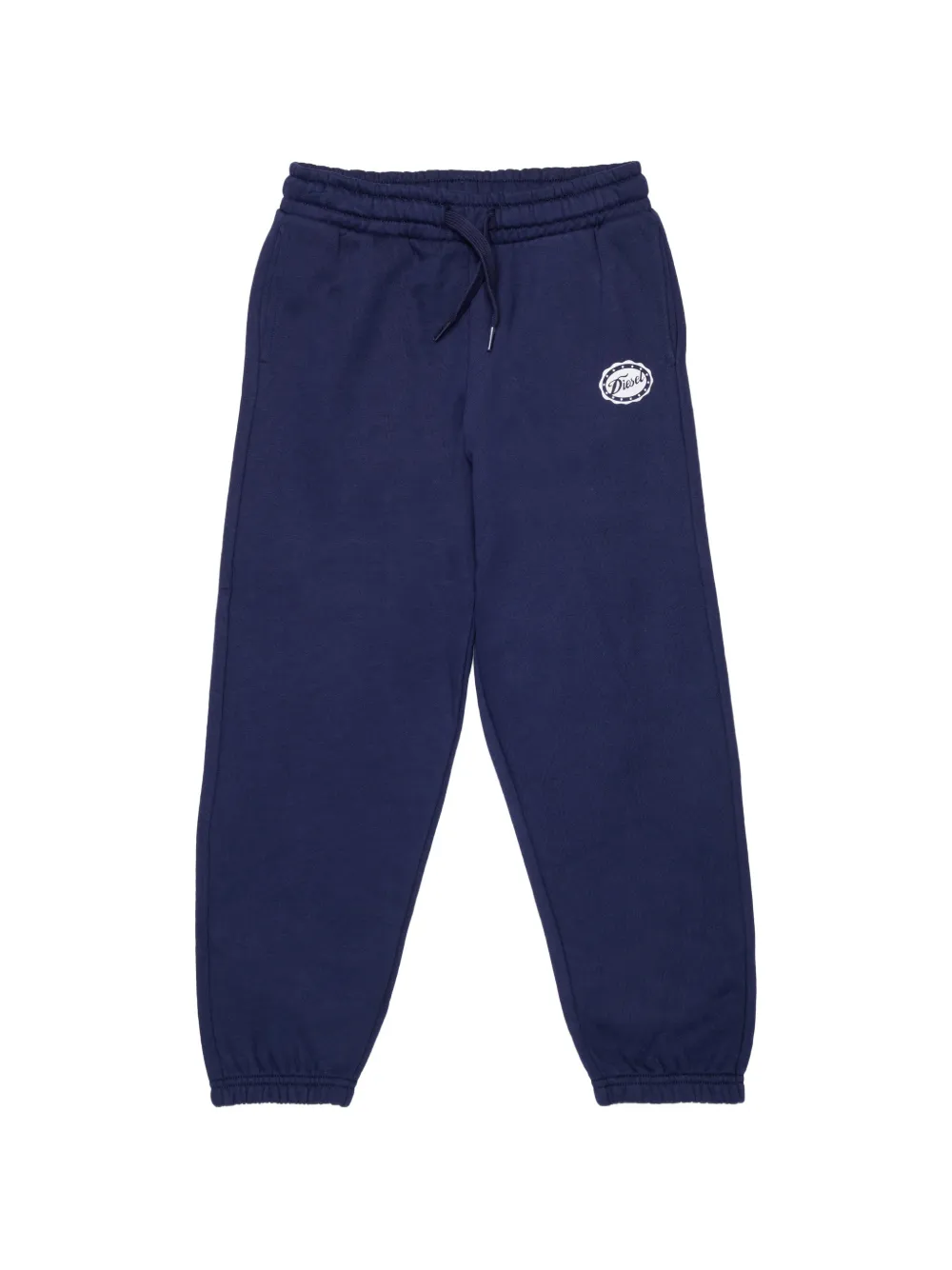 Diesel Kids Pantaloni sportivi con applicazione - Blu