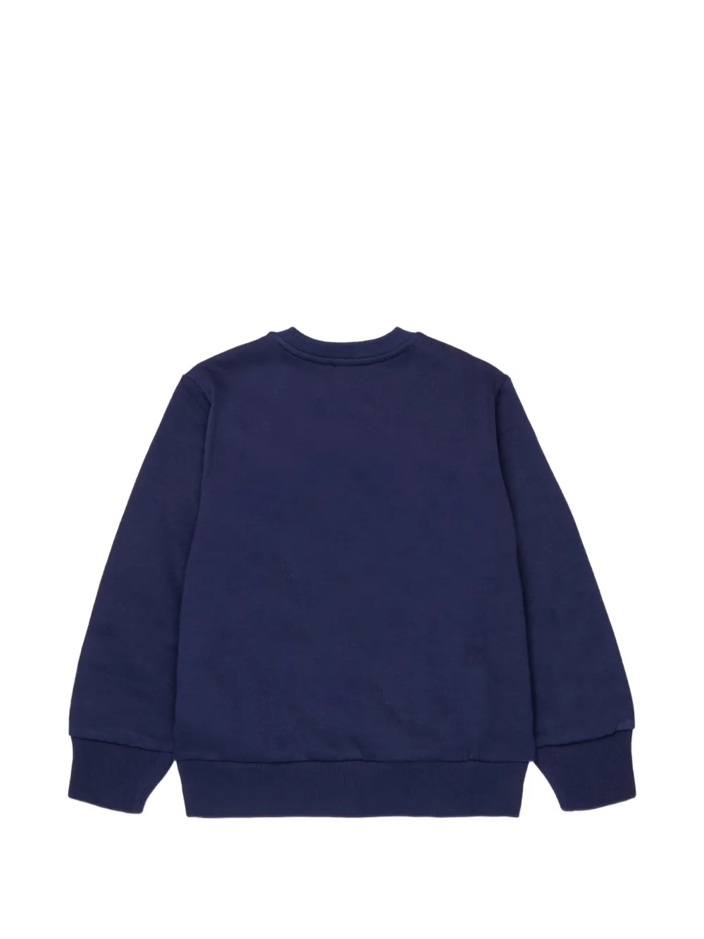 Diesel Kids Sweater met logoprint Blauw