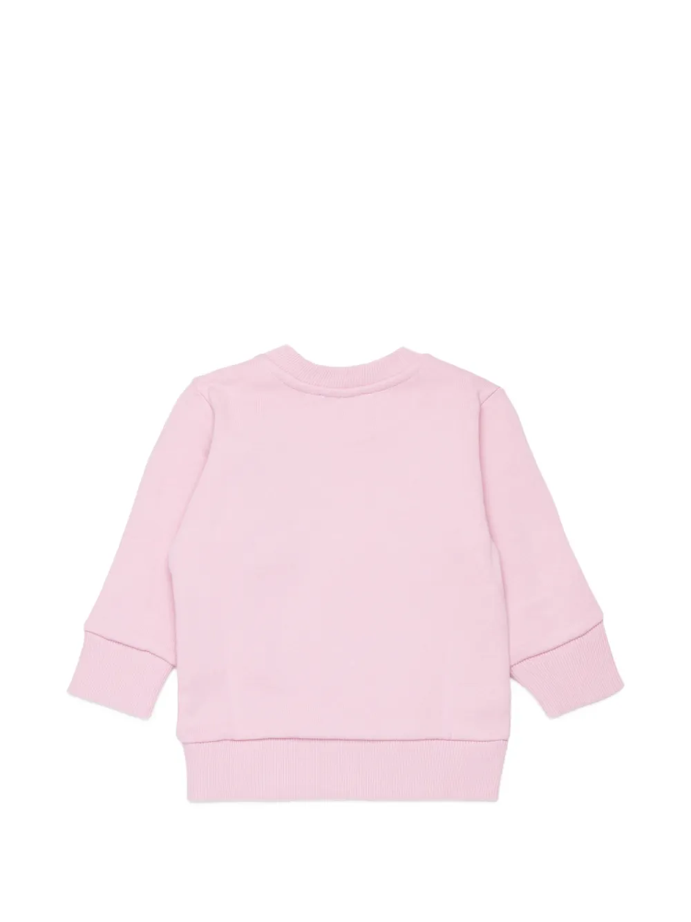 Diesel Kids Trui met strikdetail en logoprint Roze