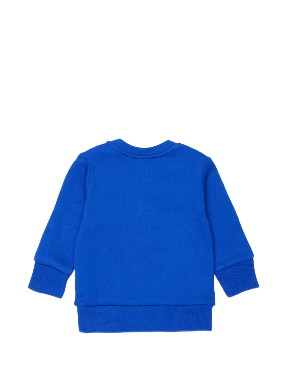 Diesel Kids logoprint trui met schouderknoop Blauw